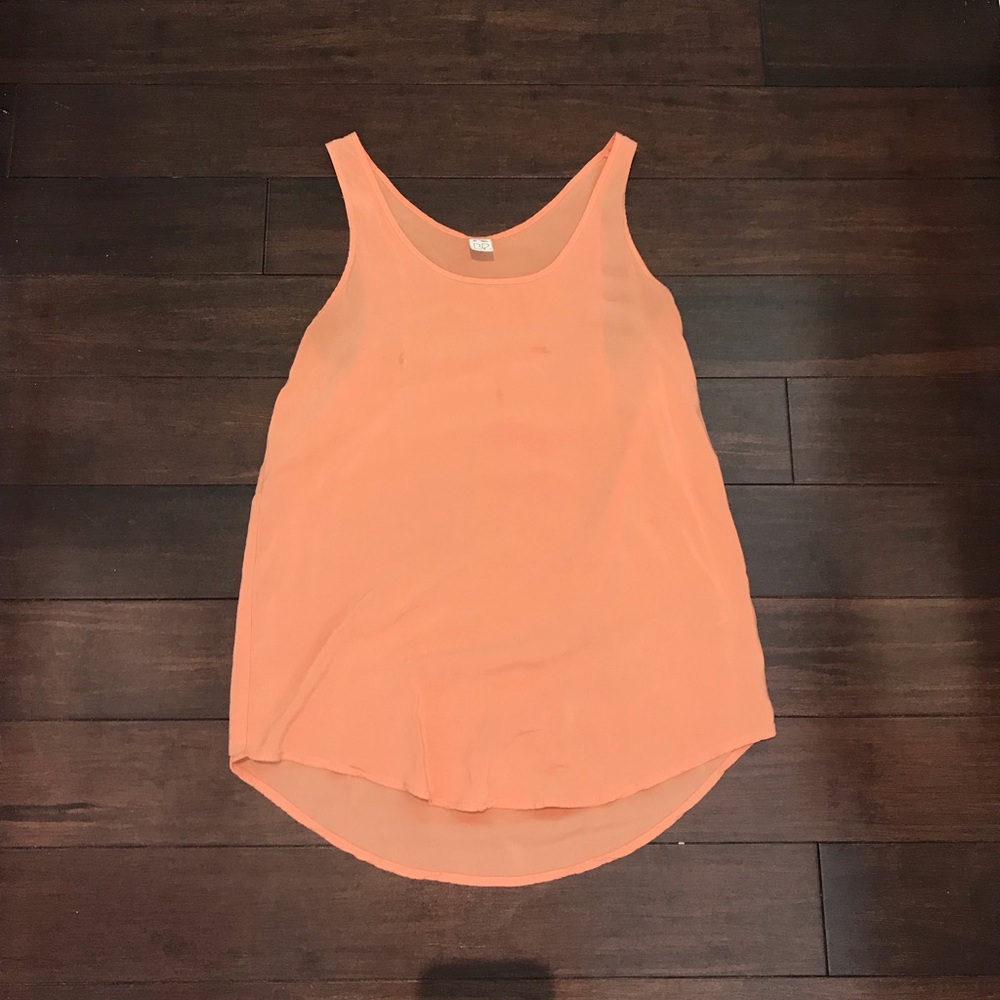 Orange tank top